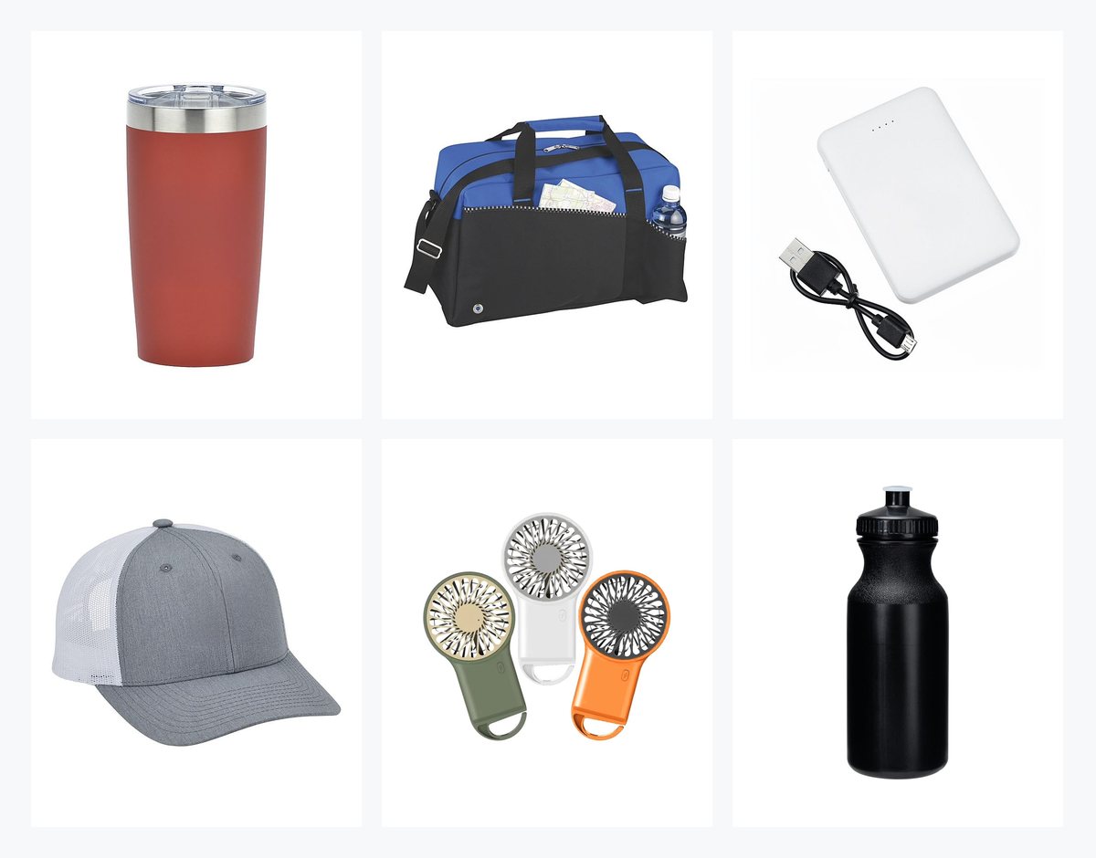 A selection of Imprestora custom gift products